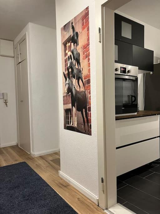 Geraeumige, Helle 3 Zimmer Fewo Bremen Luaran gambar